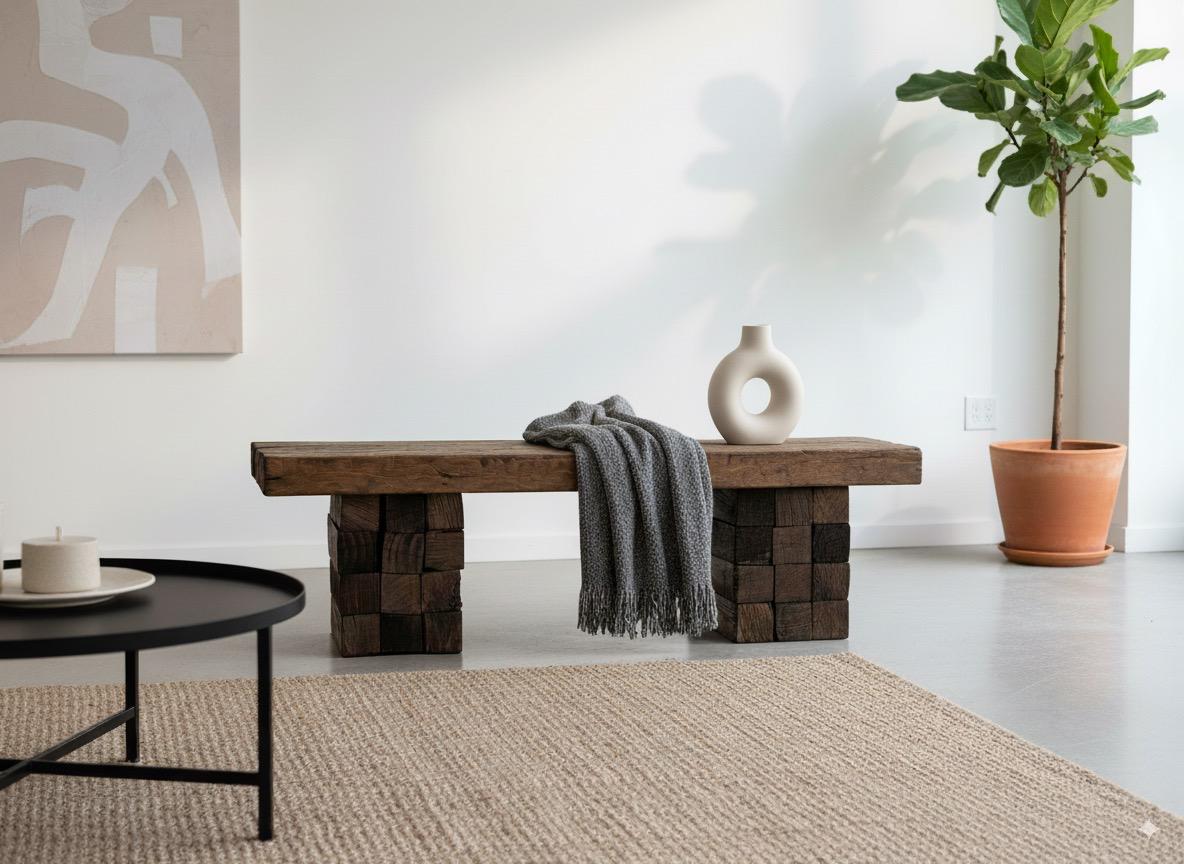 Mesa de centro restaurada